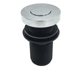 Round Replacement “Deluxe” Flush Waste Disposer Air Switch Button